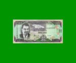 BILLETE DE JAMAICA 100 DOLARES PICK 84c, AÑO 2007 ESTADO SIN CIRCULAR.-