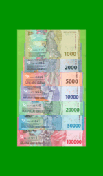 SERIE COMPLETA DE (7) BILLETES DE INDONESIA, PICK NEW, AÑO 2022, ESTADO SIN CIRCULAR.- - Imagen 2