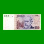 REPOSICION BILLETE CONVERTIBLE SEGUNDO DISEÑO $ 100,00, BOT 3706, ESTADO MUY BUENO+ .-