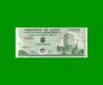 BONO DE JUJUY $ 5,00, EC 356, AÑO 1995, ESTADO EXCELENTE - .-