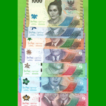SERIE COMPLETA DE (7) BILLETES DE INDONESIA, PICK NEW, AÑO 2022, ESTADO SIN CIRCULAR.-