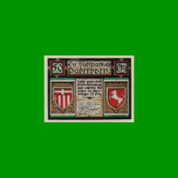 BILLETE DE ALEMANIA NOTGELD CIUDAD DE PADERBORN 50 CENTAVOS, M. M. 1043.2, ESTADO EXCELENTE+ .-