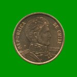 MONEDA DE CHILE 10 PESO , AÑO 2011 , ESTADO USADA.- - Imagen 2