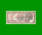 BILLETE DE BRASIL 5 CRUZEIROS, PICK 166b, AÑO 1962, ESTADO SIN CIRCULAR.-