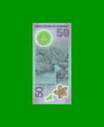 BILLETE DE NICARAGUA 50 CORDOBAS, POLYMERO PICK 207, ESTADO SIN CIRCULAR.- - Imagen 2