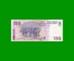 REPOSICION BILLETE CONVERTIBLE SEGUNDO DISEÑO $ 100,00, BOT 3727a, ESTADO MUY BUENO+ .- - Imagen 2
