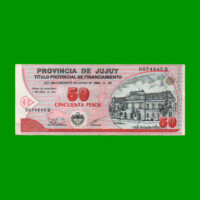 BONO DE JUJUY $ 50,00, EC 358, AÑO 1995, ESTADO MUY BUENO.-