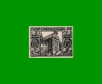 BILLETE DE ALEMANIA NOTGELD CIUDAD DE PADERBORN 75 CENTAVOS, M. M. 1043.4, ESTADO EXCELENTE+ .-