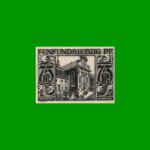 BILLETE DE ALEMANIA NOTGELD CIUDAD DE PADERBORN 75 CENTAVOS, M. M. 1043.4, ESTADO EXCELENTE+ .-