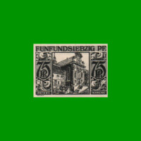 BILLETE DE ALEMANIA NOTGELD CIUDAD DE PADERBORN 75 CENTAVOS, M. M. 1043.4, ESTADO EXCELENTE+ .-