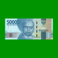 BILLETE DE INDONESIA 50.000 RUPIAS, PICK 159, AÑO 2016/ 2017, ESTADO SIN CIRCULAR.-