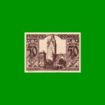 BILLETE DE ALEMANIA NOTGELD CIUDAD DE PADERBORN 50 CENTAVOS, M. M. 1043.5, ESTADO SIN CIRCULAR.-