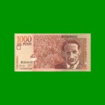 BILLETE DE COLOMBIA $ 1.000,00, PICK 456c, AÑO 2006, ESTADO SIN CIRCULAR.-