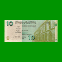 BONO DE CORDOBA $ 10,00, EC 294, AÑO 2001, SERIE C, ESTADO EXCELENTE.-