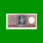 MONEDA NACIONAL $ 1,00, BOT 1918, AÑO 1957, ESTADO EXCELENTE.-