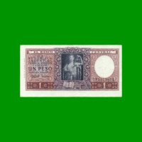 MONEDA NACIONAL $ 1,00, BOT 1918, AÑO 1957, ESTADO EXCELENTE.-