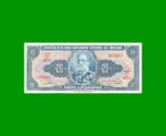 BILLETE DE BRASIL 20 CRUZEIROS, PICK 168b, AÑO 1963, ESTADO EXCELENTE+ .-