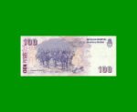 REPOSICION BILLETE CONVERTIBLE SEGUNDO DISEÑO $ 100,00, BOT 3755, ESTADO EXCELENTE.- - Imagen 2