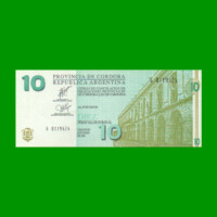 BONO DE CORDOBA $ 10,00, EC 297, AÑO 2002, SERIE G, ESTADO SIN CIRCULAR.-
