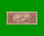 BILLETE DE BRASIL 100 CRUZEIROS, PICK 170c, AÑO 1964, ESTADO BUENO.- - Imagen 2