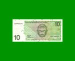 BILLETE DE ANTILLAS HOLANDESAS 10 GULDEN, PICK 28H, AÑO 2016, ESTADO SIN CIRCULAR.- - Imagen 2