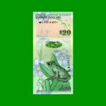 BILLETE DE BERMUDA 20 DOLARES, HIBRIDO, PICK 60, ESTADO SIN CIRCULAR.-