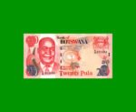 BILLETE DE BOTSWANA 20 PULA, PICK 27b, ESTADO SIN CIRCULAR.-