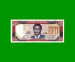 BILLETE DE LIBERIA 50 DOLARES, PICK 29f, AÑO 2011, ESTADO SIN CIRCULAR.-