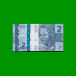 FAJO DE BILLETES DE BRASIL 2 REALES, PICK NEW, N° CAT 338, AÑO 2018, ESTADO SIN CIRCULAR.-