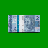 FAJO DE BILLETES DE BRASIL 2 REALES, PICK NEW, N° CAT 338, AÑO 2018, ESTADO SIN CIRCULAR.-
