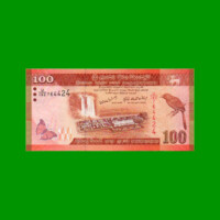 BILLETE DE SRI LANKA 100 RUPIAS, PICK 125a, AÑO 1995, ESTADO SIN CIRCULAR.-