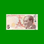 BILLETE DE TURQUIA 5 LIRAS, PICK 222a, AÑO 2009, ESTADO SIN CIRCULAR.-