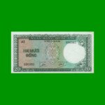 BILLETE DE VIETNAM DEL SUR 20 DONG, PICK 16, AÑO 1964, ESTADO SIN CIRCULAR.-