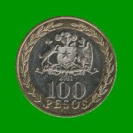 MONEDA DE CHILE 100 PESOS, BIMETALICA, AÑO 2021, ESTADO NUEVA.-