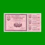 BONO DE CORDOBA $ 20,00, EC 261, AÑO 1995, SERIE A, ESTADO SIN CIRCULAR.-