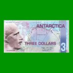 BILLETE DE ANTARTIDA 3 DOLARES, POLYMERO FANTASIA, AÑO 2008, ESTADO SIN CIRCULAR.-