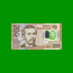 BILLETE DE ALBANIA 200,00 LEKE, POLYMERO PICK 76, ESTADO SIN CIRCULAR.-