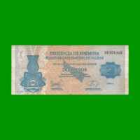 BONO DE FORMOSA $ 2,00, EC 349, AÑO 2001, ESTADO BUENO .-