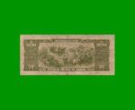 BILLETE DE BRASIL 200 CRUZEIROS, PICK 171a, AÑO 1961, ESTADO BUENO+ .- - Imagen 2