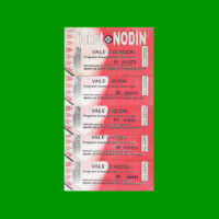 SET 5 BONOS TICKET NODIN , PROGRAMA AUTOSUSTENTABLE DE LA COSTA, 0,50; 1; 2; 5 Y 10 NODIN, MG 772 A 776, ESTADO MB+ A S/ C.-