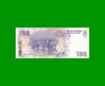 REPOSICION BILLETE CONVERTIBLE SEGUNDO DISEÑO $ 100,00, BOT 3765a, ESTADO SIN CIRCULAR.- - Imagen 2