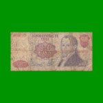BILLETE DE CHILE $ 100,00, PICK 152b, AÑO 1984, ESTADO BUENO.-