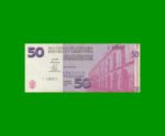 BONO DE CORDOBA $ 50,00, EC 304, AÑO 2001, SERIE E, ESTADO EXCELENTE.-