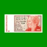 BONO RED GLOBAL DEL TRUEQUE NODO SANTA ANA, 1/2 CREDITO, MG 905, ESTADO BUENO+ .-
