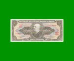 BILLETE DE BRASIL 5 CRUZEIROS, PICK 176d, AÑO 1964, ESTADO EXCELENTE.-