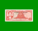 BILLETE DE HAITI 5 GOURDES, PICK 241, ESTADO SIN CIRCULAR.-