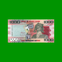 BILLETE DE SIERRA LEONA 1.000 LEONES, PICK NEW, AÑO 2013, ESTADO SIN CIRCULAR.-