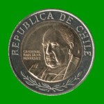 MONEDA DE CHILE 500 PESOS, BIMETALICA, AÑO 2021, ESTADO NUEVA.- - Imagen 2