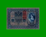 BILLETE DE AUSTRIA 1.000 CORONAS, PICK 59, AÑO 1902 (1919), ESTADO EXCELENTE.-
