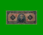 BILLETE DE BRASIL 5 MIL REIS PICK 29b, AÑO 1936, ESTADO BUENO.-